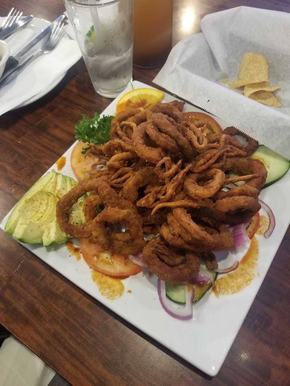 Calamares Empanizados